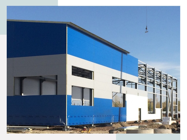 Монтаж ангаров в Перми от 643 руб. - СтальСтрой-Прм