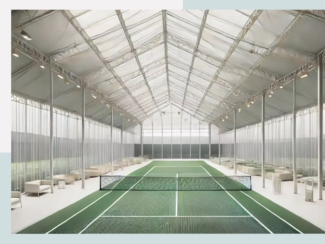 Строительство теннисных кортов в Перми