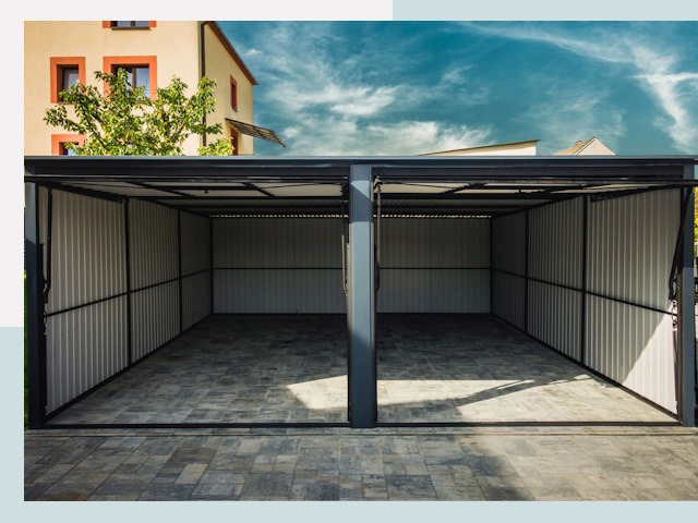 Гаражи из металлоконструкций от 643 руб. в Пермь