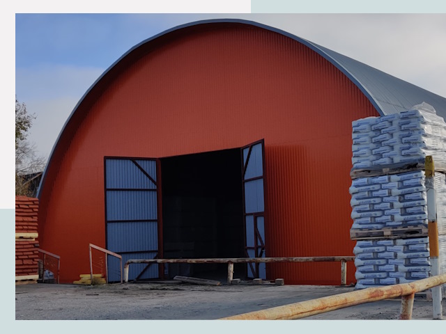 Полукруглые ангары по цене от 643 руб. в Пермь