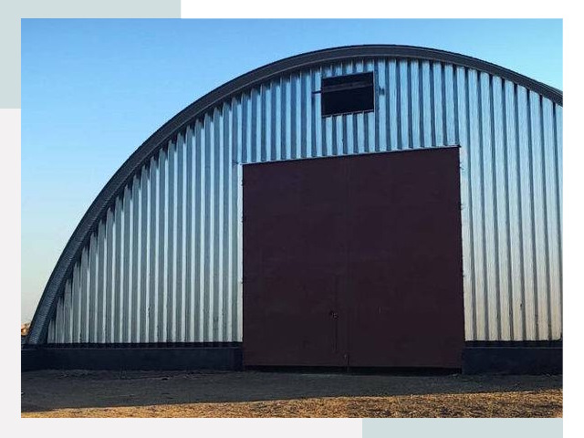 Бескаркасные ангары в Перми