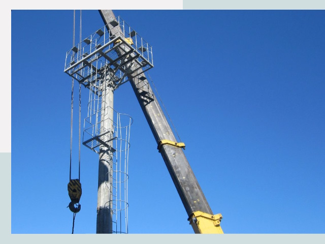 Монтаж осветительных мачт в Пермь от 643 руб.