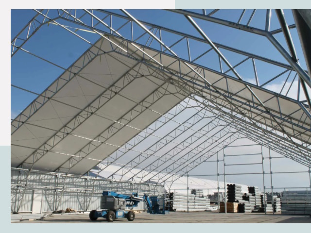 Каркасно-тентовые сооружения от СтальСтрой-Прм по цене 643 руб.