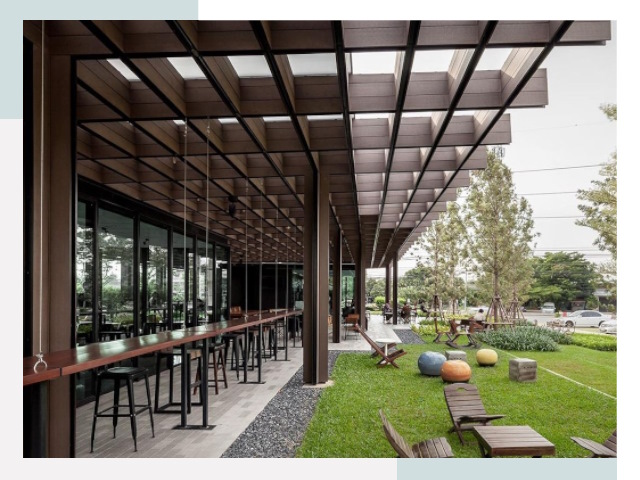 Летние веранды для кафе в Перми