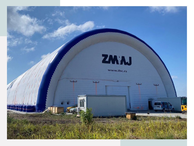 Брендирование ангаров в Перми