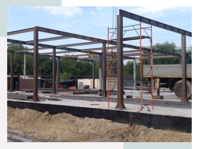 Фундамент для ангаров в Перми