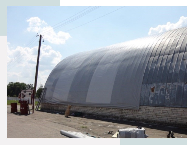 Ремонт ангаров в Перми