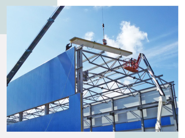 Монтаж сэндвич-панелей в Перми