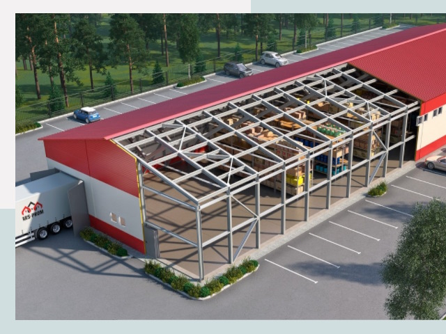 Проектирование ангаров в Перми от 643 руб.