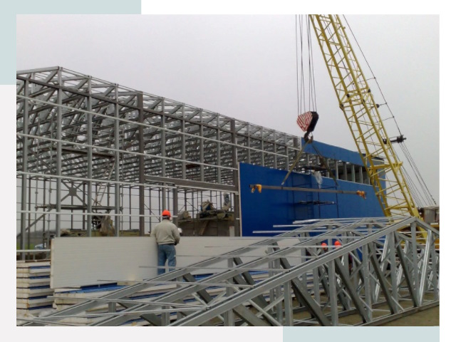 Монтаж ангаров в Перми