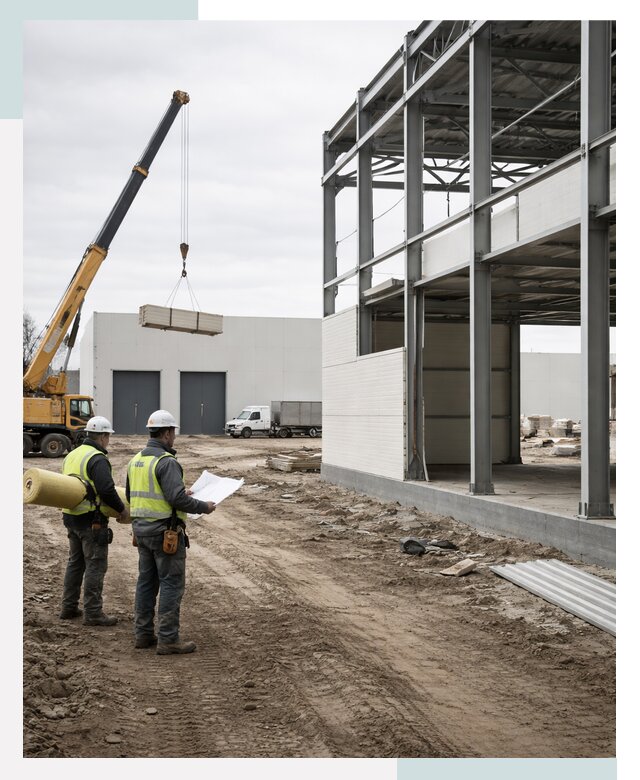 Строительство холодильных складов в Перми от 48200 р. - СтальСтрой-Прм