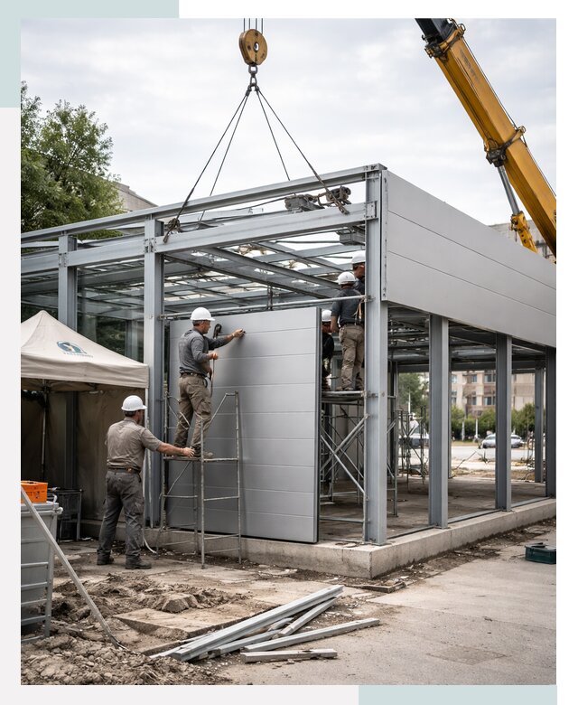 СтальСтрой-Прм: торговый павильон под ключ в Перми от 37489 р.